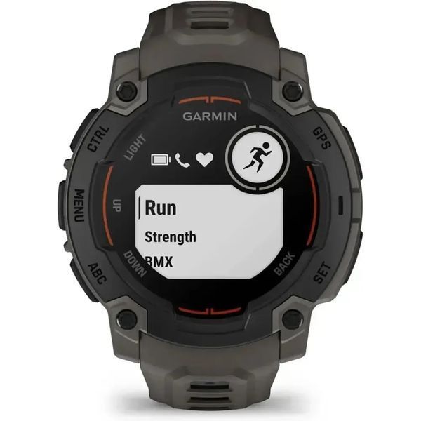 Смарт-годинник Garmin Instinct E 45mm Black with Charcoal Band (010-02933-00/13) 612674 фото