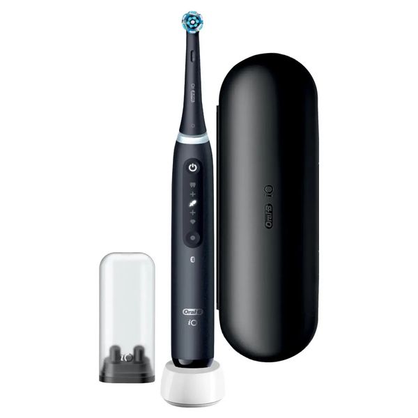 Электрическая зубная щетка Oral-B iO Series 5 Black 465305 фото