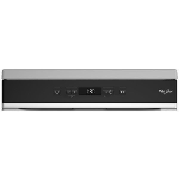 Посудомийна машина WHIRLPOOL W3FP36X з функцією половинного завантаження, 60 см, Inox 2141327 фото