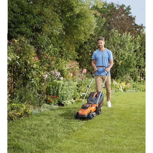 Газонокосилка аккумуляторная Black+Decker BCMW3336L2 530233ua фото