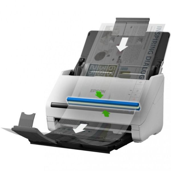 Протяжный сканер Epson WorkForce DS-530II (B11B261401) 038238 фото