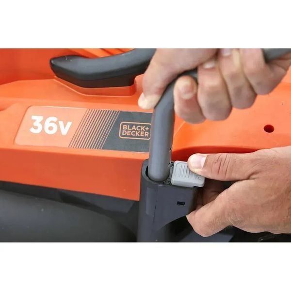 Газонокосилка аккумуляторная Black+Decker BCMW3336L2 530233ua фото
