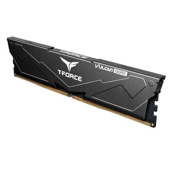 Память для настольных компьютеров Team 32 GB (2x16GB) DDR5 6000 MHz T-Force Vulcan Black (FLBD532G6000HC38ADC01) 033205 фото