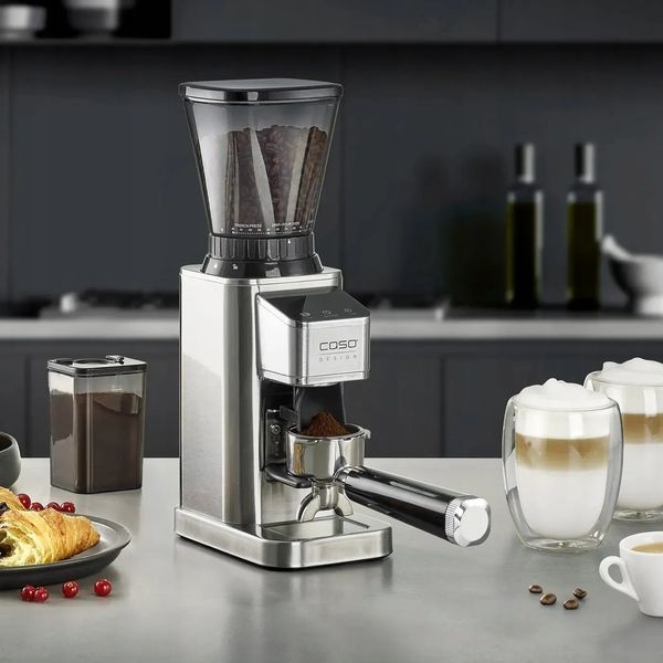 Кофемолка электрическая Caso BaristaChef Inox (1834) 592723 фото