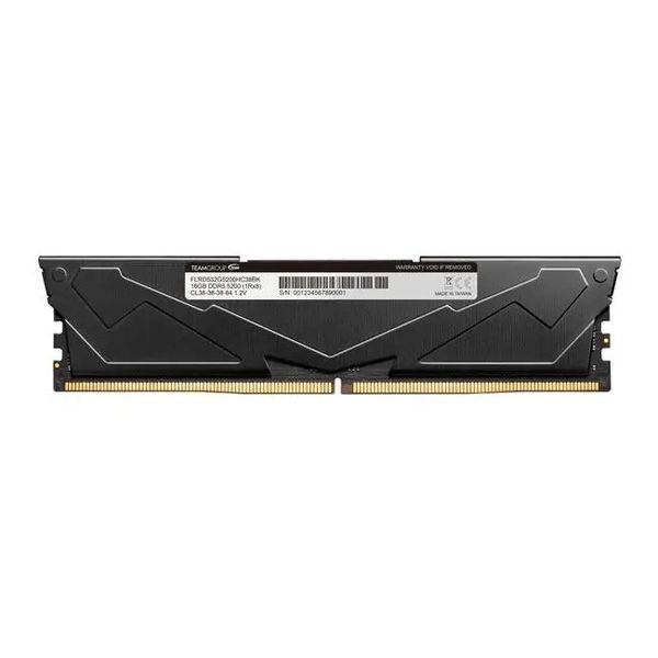 Память для настольных компьютеров Team 32 GB (2x16GB) DDR5 6000 MHz T-Force Vulcan Black (FLBD532G6000HC38ADC01) 033205 фото