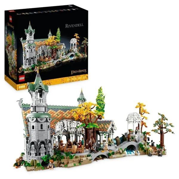 Блоковий конструктор LEGO Icons Володар кілець: Рівенделл (10316) 613530 фото