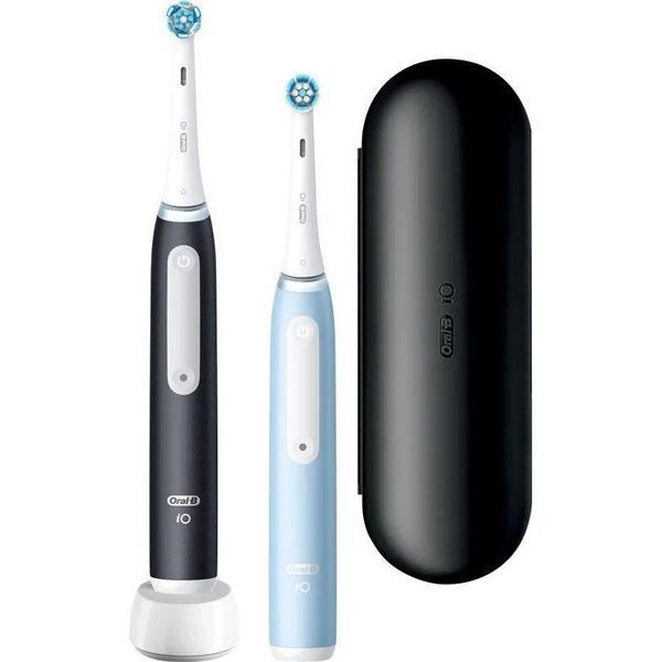 Електрична зубна щітка Oral-B iO Series 3 Duo Black & Blue 012791 фото
