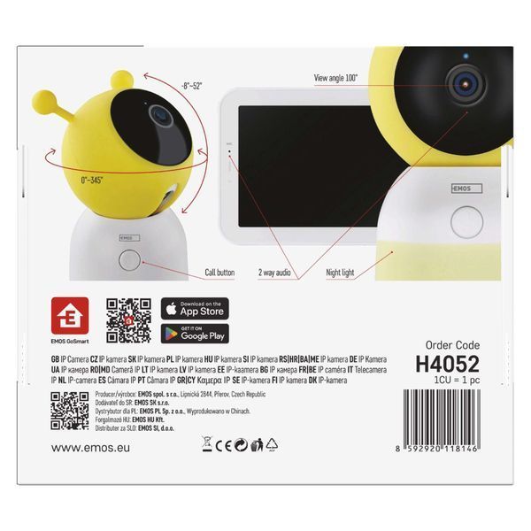Камера EMOS GoSmart IP-500 GUARD 1058286 фото