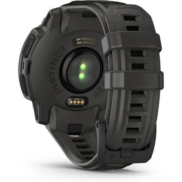 Смарт-годинник Garmin Instinct E 45mm Black with Charcoal Band (010-02933-00/13) 612674 фото
