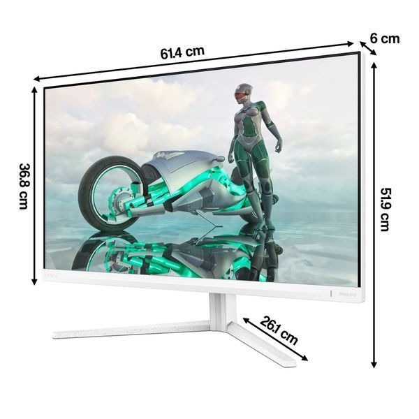 Монітор PHILIPS 27M2N3501PA 27" 2560x1440px IPS 260Hz 0.3 ms [MBR] 2088542 фото