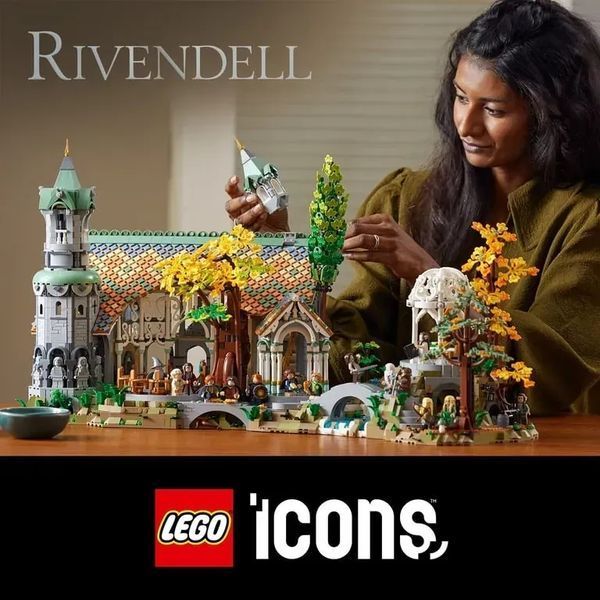 Блоковий конструктор LEGO Icons Володар кілець: Рівенделл (10316) 613530 фото