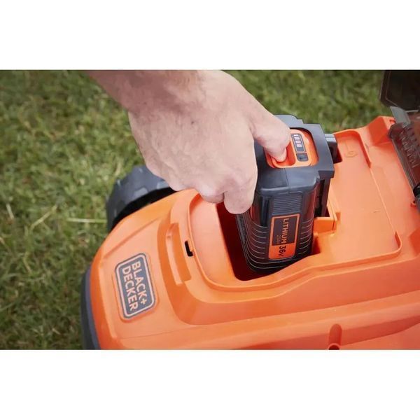 Газонокосилка аккумуляторная Black+Decker BCMW3336L2 530233ua фото
