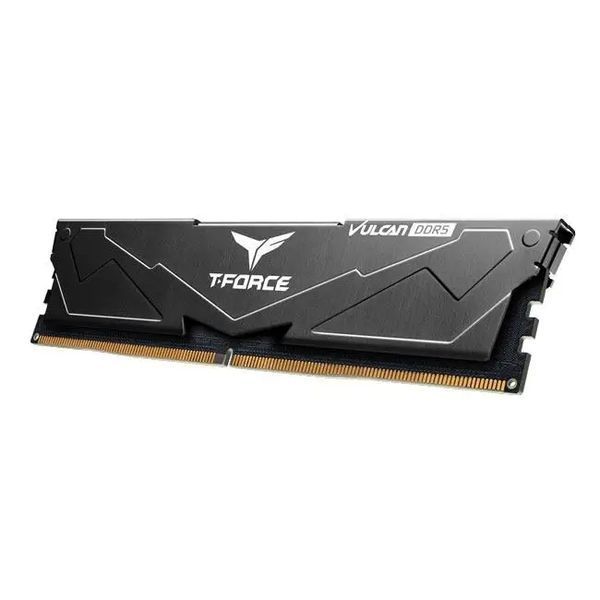 Память для настольных компьютеров Team 32 GB (2x16GB) DDR5 6000 MHz T-Force Vulcan Black (FLBD532G6000HC38ADC01) 033205 фото