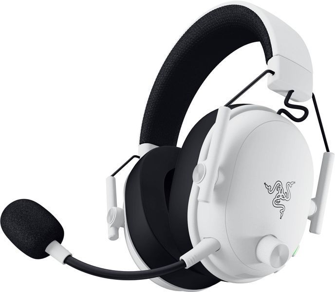 Наушники RAZER BlackShark V3 Беспроводные, Накладные, Пространственный звук Белый 2088116 фото