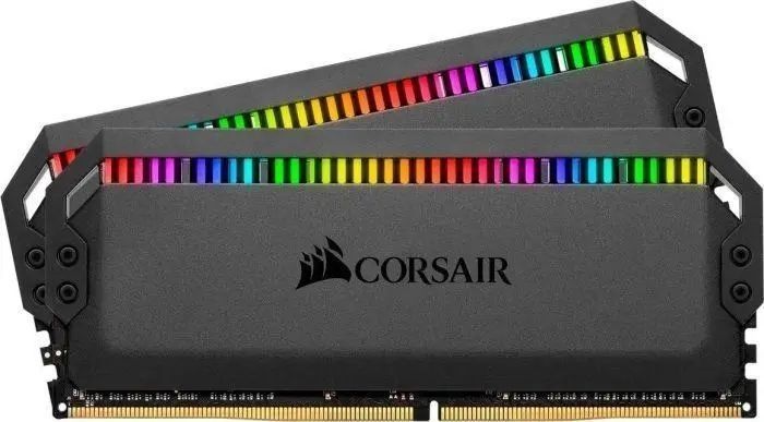 Память для настольных компьютеров Corsair 16 GB (2x8GB) DDR4 3200 MHz Dominator Platinum RGB Black 026567 фото