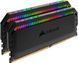Память для настольных компьютеров Corsair 16 GB (2x8GB) DDR4 3200 MHz Dominator Platinum RGB Black 026567 фото 3