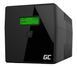 Лінійно-інтерактивний ДБЖ Green Cell UPS08 (1000VA/700W) 022043 фото 1