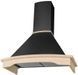 Вытяжка купольная NortBerg Rustic 60 Black Matt 006649 фото 3