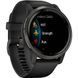 Смарт-годинник Garmin Venu 2 Slate Stainless Steel Bezel with Black Case and Silicone Band (010-02430-11/01) 035110 фото 3