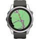 Смарт-годинник Garmin Fenix 7S Pro Solar Silver w. Graphite Band (010-02776-00/01) 035060 фото 2
