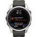 Смарт-годинник Garmin Fenix 7S Pro Solar Silver w. Graphite Band (010-02776-00/01) 035060 фото 7