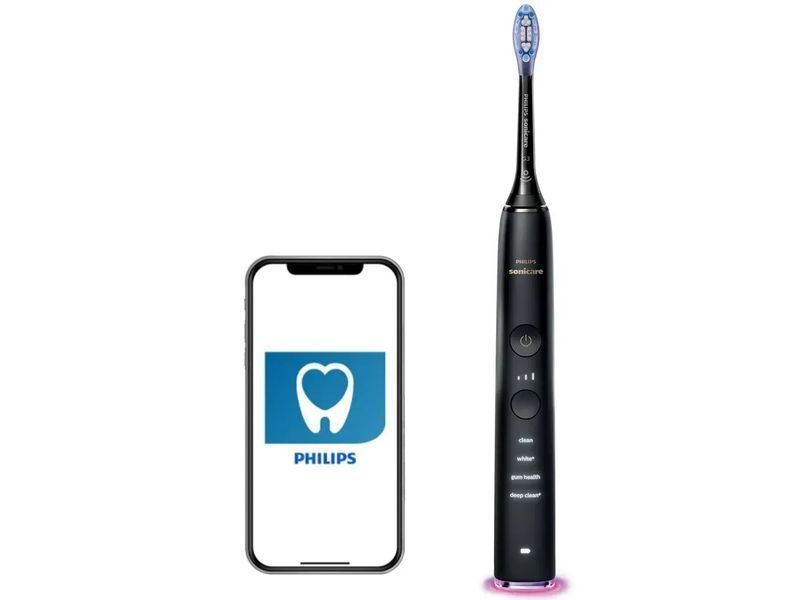 Электрическая зубная щетка Philips Sonicare DiamondClean Smart 9000 HX9917/89 362176 фото