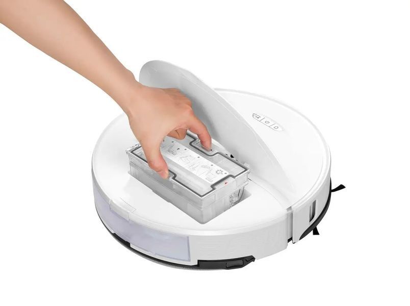 Робот-пилосос з вологим прибиранням RoboRock S8 White 036295 фото