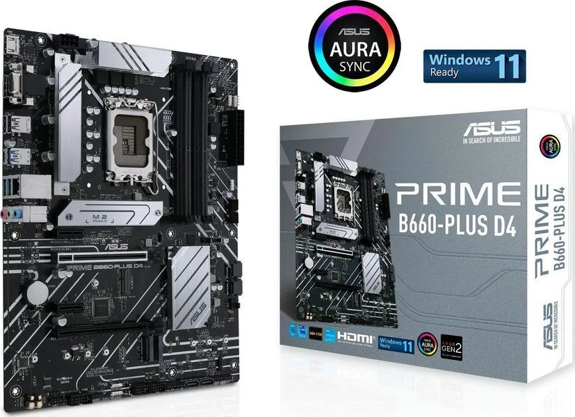 Материнська плата Asus Prime B660-PLUS D4 021831 фото