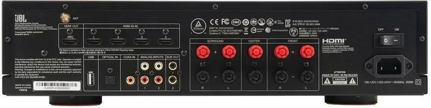AV-ресивер JBL MA310 Black (JBLMA310BLK) 600133 фото