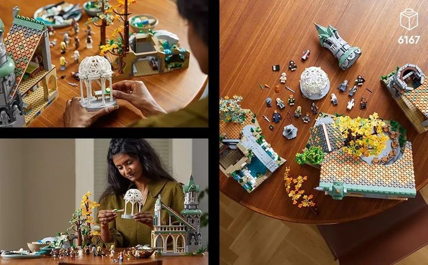 Блоковий конструктор LEGO Icons Володар кілець: Рівенделл (10316) 613530 фото