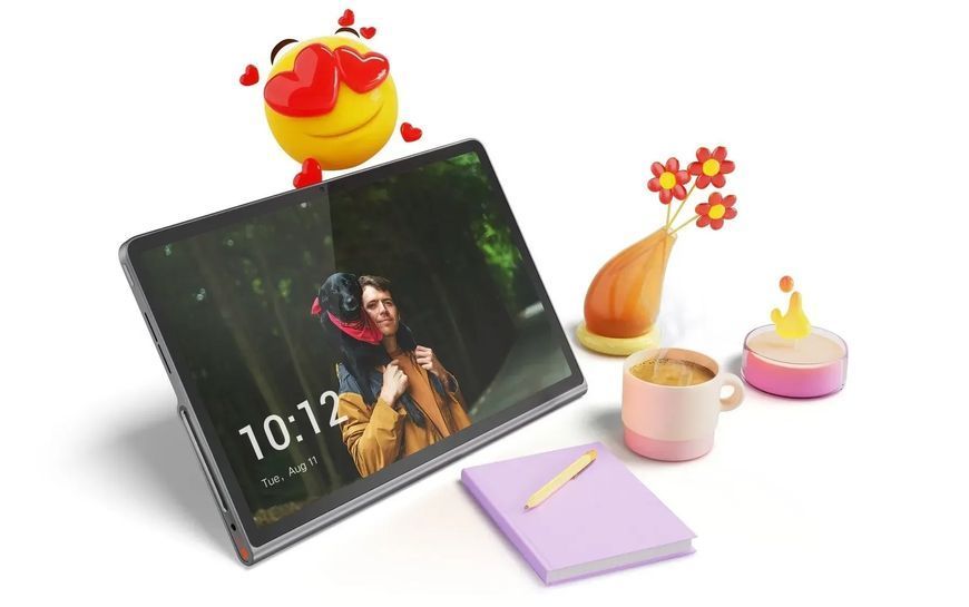 Планшет Lenovo Tab Plus 8/256GB Luna Grey (ZADX0043UA) 579809ua фото
