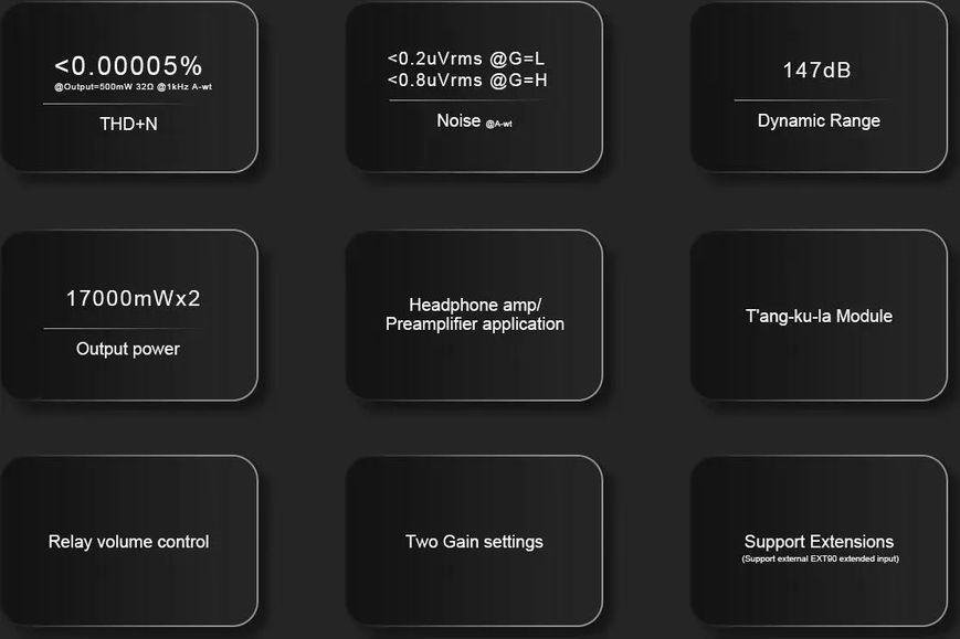 Стаціонарний підсилювач для навушників Topping A70 Pro Black 610841 фото