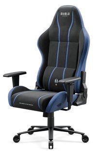 Игровое кресло DIABLO CHAIRS X-One 2.0 Normal Size Черно-синее 2043941 фото