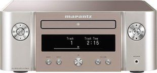 Стереопідсилювач MARANTZ Melody X M-CR612 Сріблясто-золотий, CD-програвач, FM/DAB+, BT, Wi-Fi, AirPlay2, Spotify, Multiroom HEOS 526746 фото
