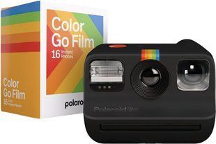 Фотокамера мгновенной печати Polaroid Go E-box Black (6215) 043717 фото