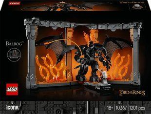 Блоковий конструктор LEGO Icons Володар перснів: Балроґ. Книжковий куточок (10367) 613377 фото