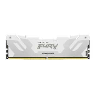 Пам'ять для настільних комп'ютерів Kingston Fury 16 GB DDR5 6400 MHz Renegade Silver/White (KF564C32RW-16) 033102 фото