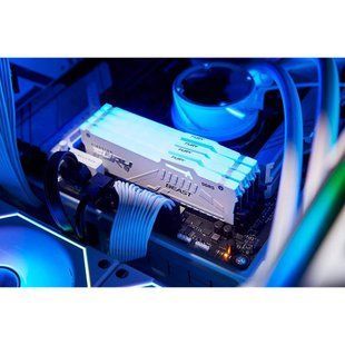 Пам'ять для настільних комп'ютерів Kingston FURY 128 GB (4x32GB) DDR5 5200 MHz Beast Black RGB (KF552C40BBAK4-128) 033725 фото