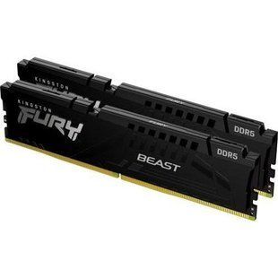 Пам'ять для настільних комп'ютерів Kingston FURY 64 GB (2x32GB) DDR5 5200 MHz Beast (KF552C40BBK2-64) 033825 фото