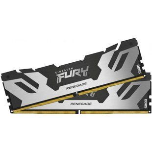Пам'ять для настільних комп'ютерів Kingston FURY 32 GB (2x16GB) DDR5 6800 MHz Renegade Silver/White (KF568C36RWK2-32) 033775 фото