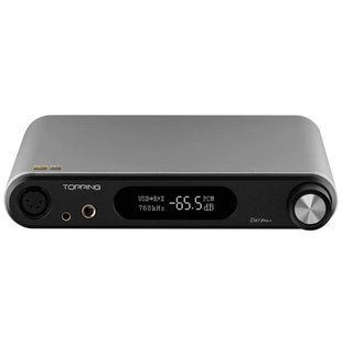 ЦАП з підсилювачем для навушників Topping DX7 Pro+ Gray 042953 фото