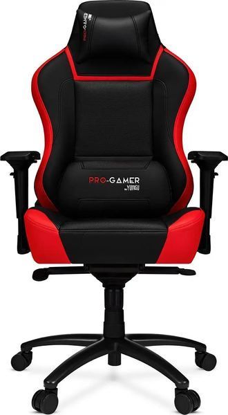 Комп'ютерне крісло для геймера Pro-Gamer Gorgon 2,0 Black/Red 018788 фото