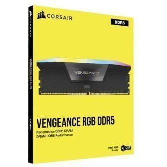 Память для настольных компьютеров Corsair 32GB (2x16GB) DDR5 6000MHz Vengeance RGB AMD EXPO (CMH32GX5M2E6000Z36) 027605 фото
