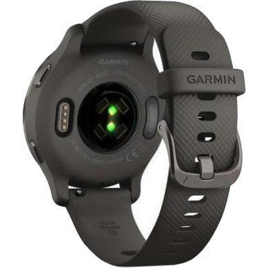 Смарт-часы Garmin Venu 2S Slate Bezel with Graphite Case and Silicone Band(010-02429-10/00) 035111 фото
