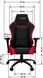 Комп'ютерне крісло для геймера Pro-Gamer Gorgon 2,0 Black/Red 018788 фото 8