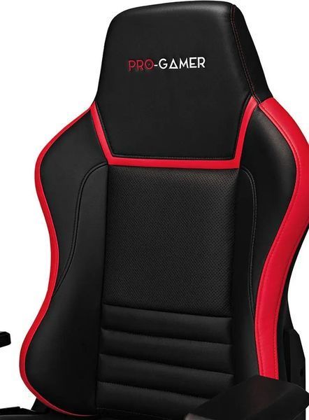 Комп'ютерне крісло для геймера Pro-Gamer Gorgon 2,0 Black/Red 018788 фото
