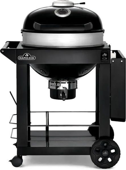 Гриль вугільний портативний Napoleon Pro Cart Charcoal Kettle 22 (PRO22K-CART-3) 604514 фото