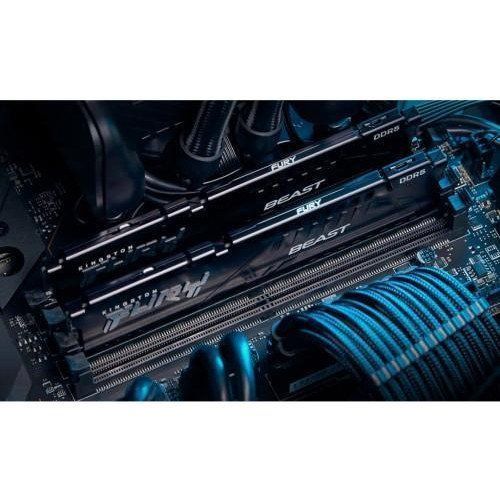 Память для настольных компьютеров Kingston FURY 64 GB (2x32GB) DDR5 5200 MHz Beast (KF552C40BBK2-64) 033825 фото