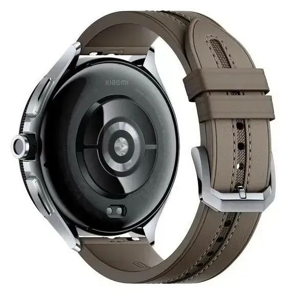 Смарт-годинник Xiaomi Watch 2 Pro Bluetooth Silver Case with Brown Leather Strap (BHR7216GL) 612739 фото