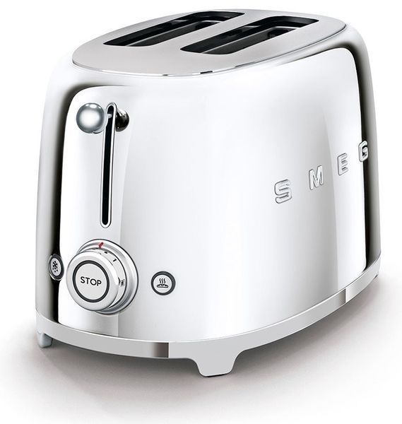 Тостер SMEG TSF01SSEU Хром 116683 фото